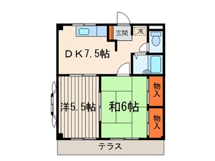 メゾンド　リックスの物件間取画像